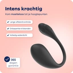 MyFantasy Vibrerend Ei met App 3.0 - Abonnementsvrije Nederlandse App - Vibrators voor Vrouwen - Clitoris Stimulator - Seksspeeltjes voor Koppel - Remote Vibrator Tril Ei - Kamasutra Eitjes - Sex Toys voor Koppels - Zwart — thumbnail 7
