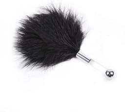 Banoch | Tantra feather black | zwarte sensuele streelveer — thumbnail 6