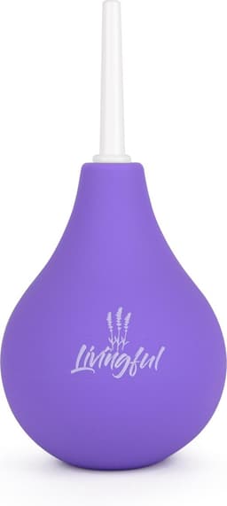 Livingful Premium Enema Irrigator 225ml • Klysma Set • Enema Kit • Anal Shower Irrigator • Voor constipatie •  Hygiënische darmreiniging • Darmreiniging • Optimale darmreiniging • Anale douche • Vaginale douche • Ontgifting • Laxeermiddel•Comfortabel — thumbnail 3