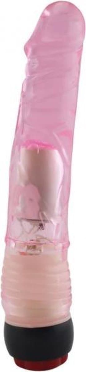 Power Escorts - Driller 07 - Dikke vette Realistische Vibrator - Dildo Vibrator - Vibrator voor Vrouwen - Vibrator Vrouw - Anaal Vibrator - Gspot vibrator - 21 cm - vette dikte 3 cm - BR38 - Heerlijk realistische Penis - gave Cadeaubox - Roze — afbeelding 1