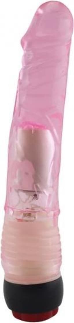 Power Escorts - Driller 07 - Dikke vette Realistische Vibrator - Dildo Vibrator - Vibrator voor Vrouwen - Vibrator Vrouw - Anaal Vibrator - Gspot vibrator - 21 cm - vette dikte 3 cm - BR38 - Heerlijk realistische Penis - gave Cadeaubox - Roze — thumbnail 1