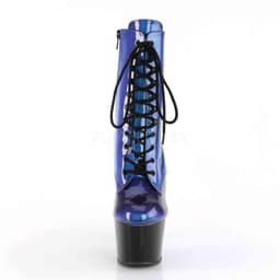 Pleaser Enkellaars -35 Shoes- ADORE-1020HG Blauw/Paars — thumbnail 2