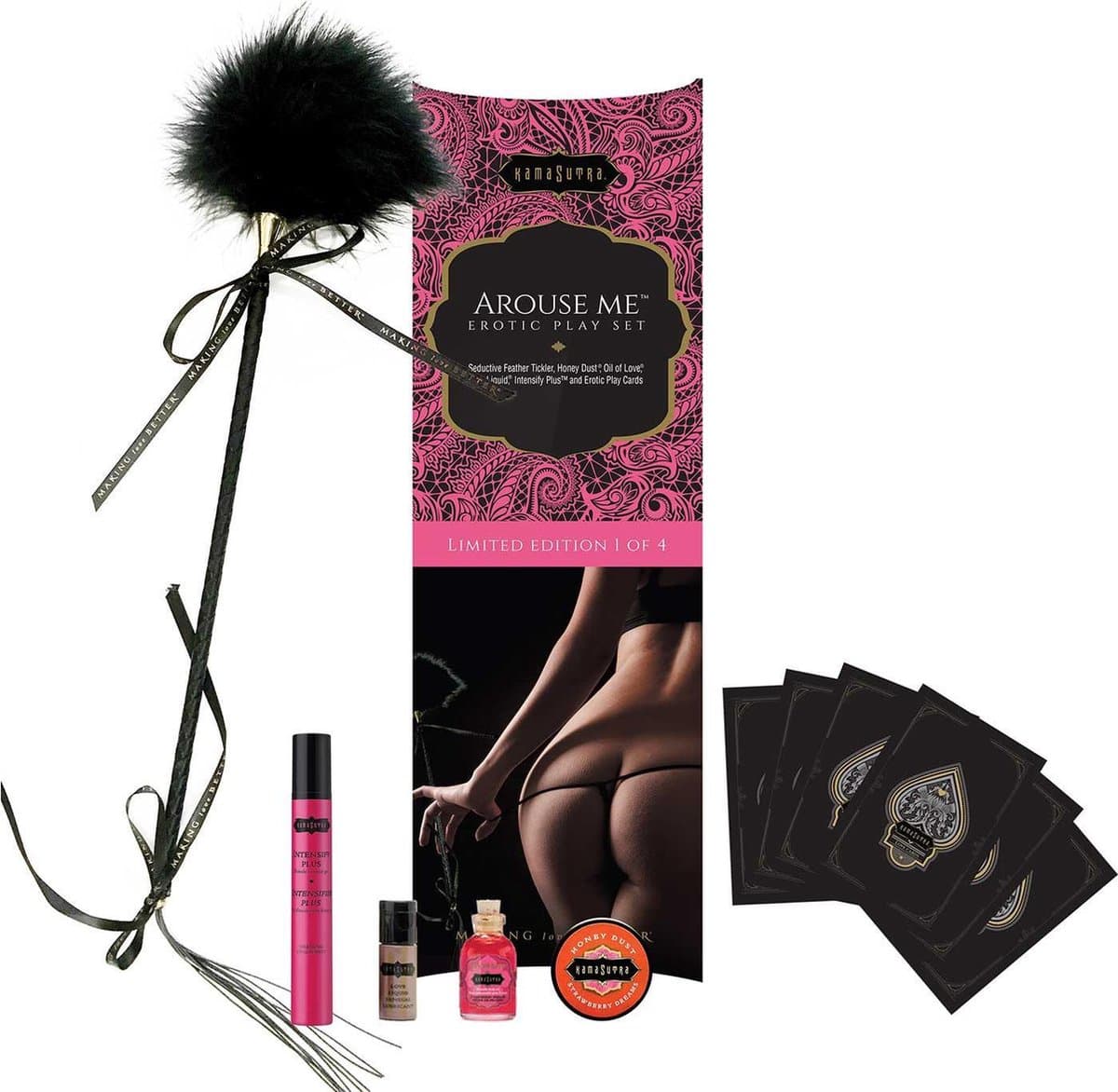 Kamasutra Erotische Massage Speel Set - Cadeauset Arouse Me — afbeelding 1