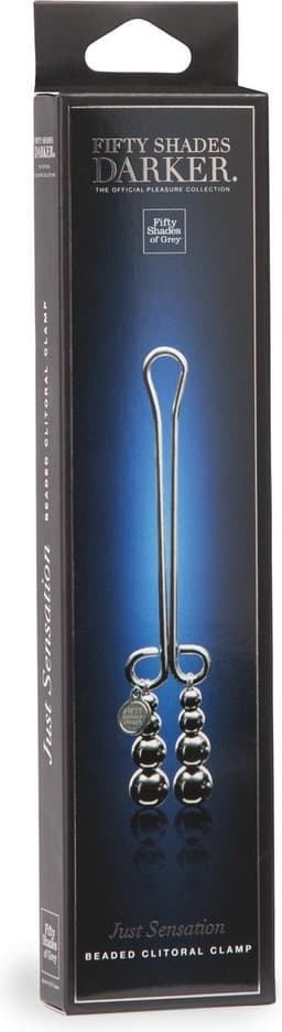 Fifty Shades Just Sensation - Clitoris Klem - Zwart — thumbnail 4