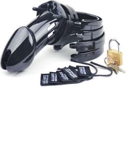 Chastity Cage - kuisheidskooi - voor mannen - Prolink Novelties® Plastic Large nr. 10 — thumbnail 3