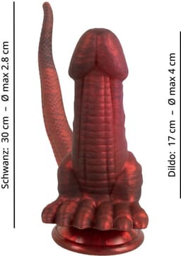 Dubbele Dildo – Sensueel Fantasie Design van Zachte Siliconen - Dubbele Fantasie Dildo – Zijdezachte & Flexibele Siliconen — thumbnail 5