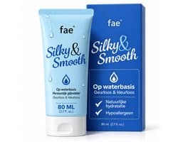 Fae Glijmiddel Waterbasis - Lubricant 80ml - Veilig voor Condooms & Sex Speeltjes - Lube - zonder Geur en Smaak