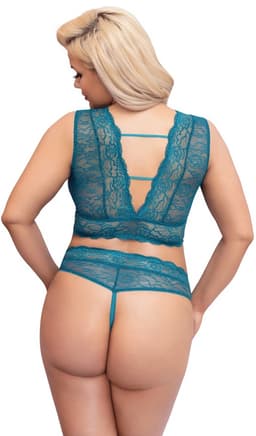Bra Set teal 3XL — thumbnail 3