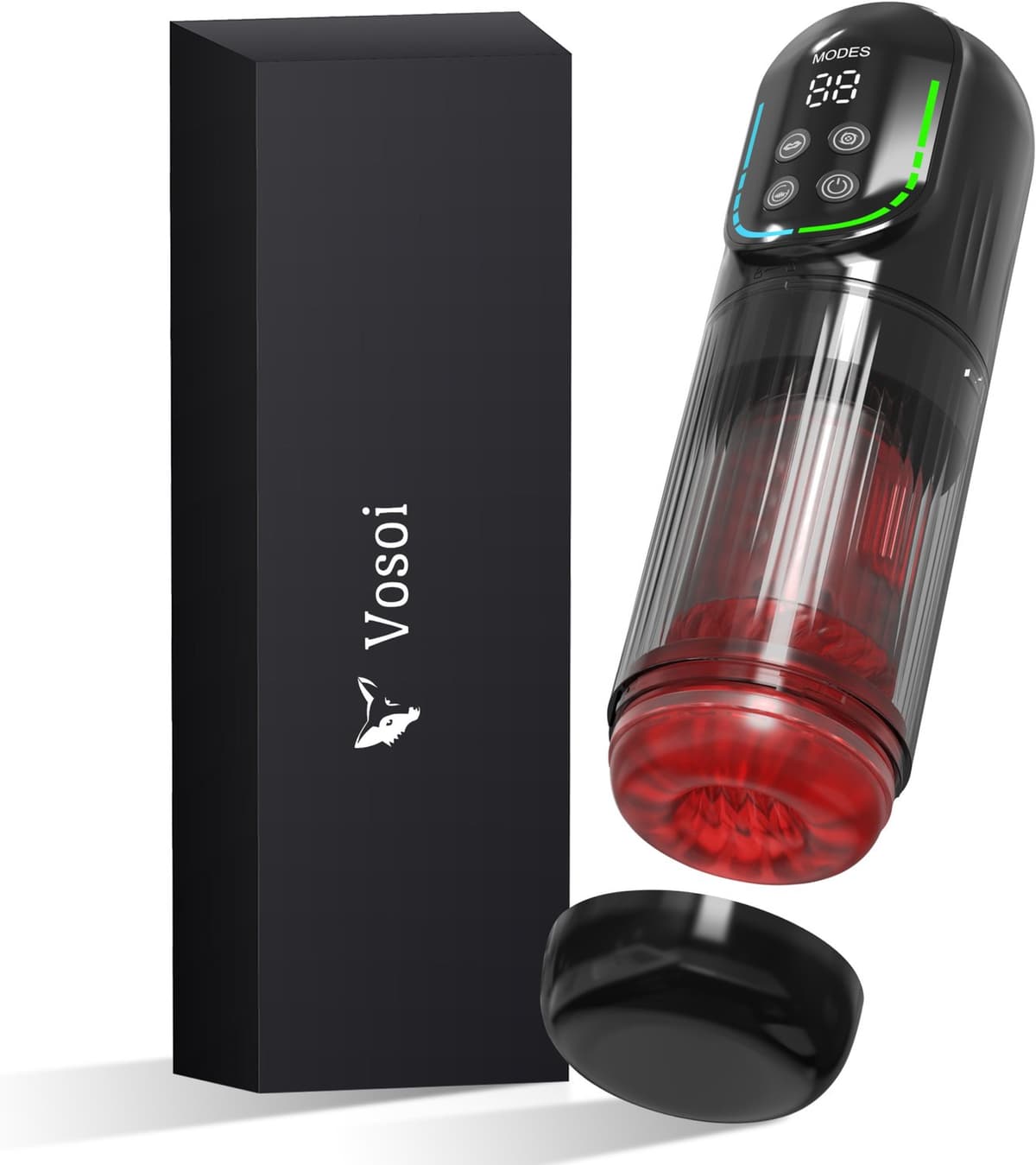 Vosoi Masturbator voor Man met AI App - Pocket Pussy met Zuigmodus - Sex Toys voor mannen- Blowjob Simulator - 343 Standen - Automatische Mastubator — afbeelding 1