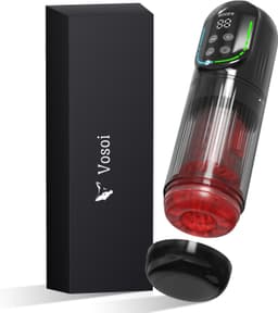 Vosoi Masturbator voor Man met AI App - Pocket Pussy met Zuigmodus - Sex Toys voor mannen- Blowjob Simulator - 343 Standen - Automatische Mastubator — thumbnail 1