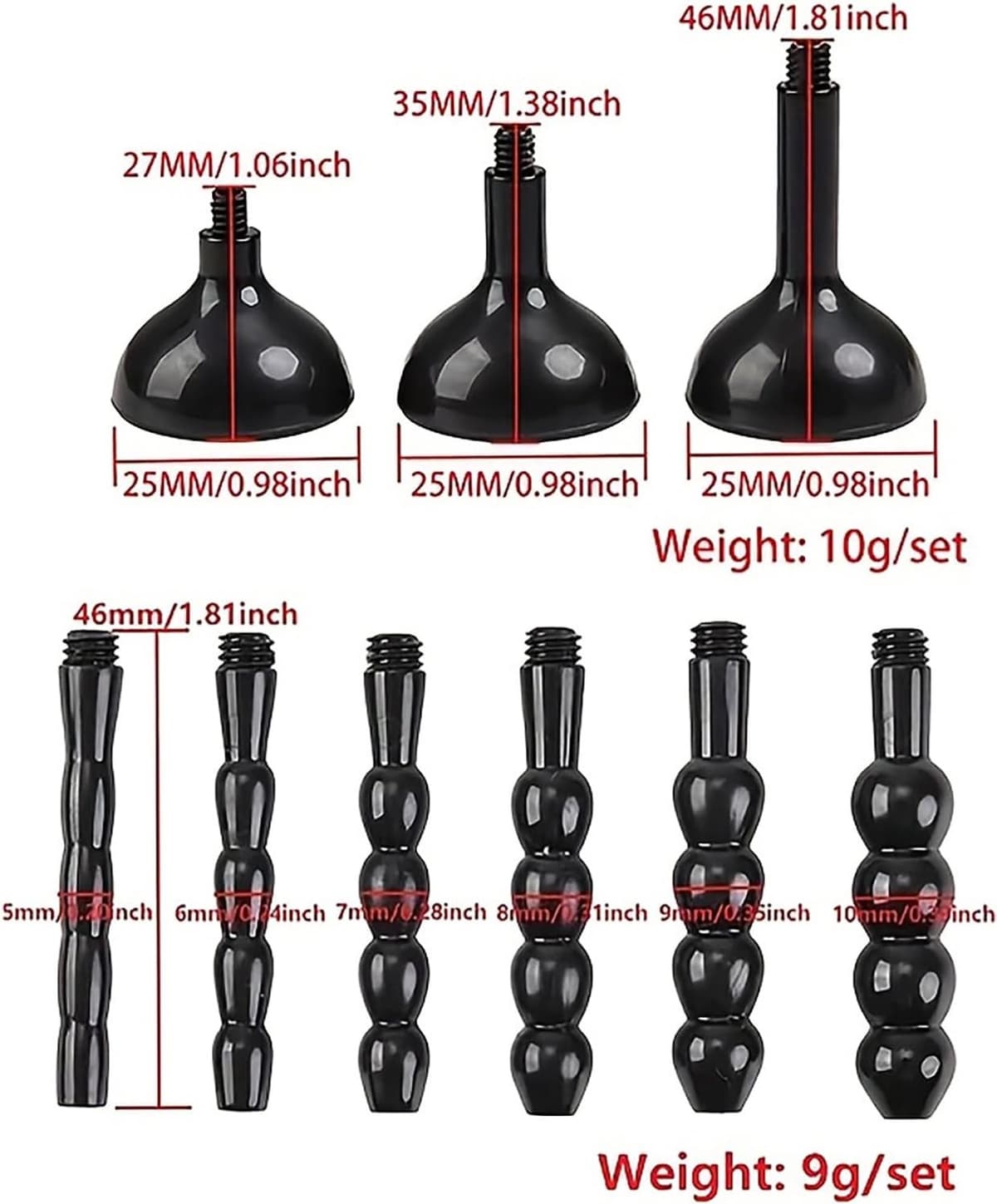 Chastity Cage met Urethral Plug en 5 Ringen — afbeelding 1