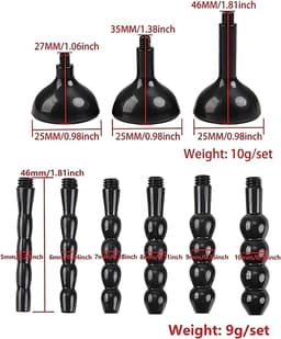 Chastity Cage met Urethral Plug en 5 Ringen — thumbnail 1