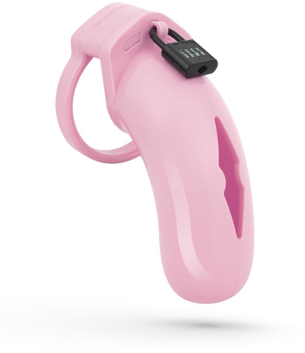 LOCKDOWN - Chastity Cage Large - Roze — afbeelding 1