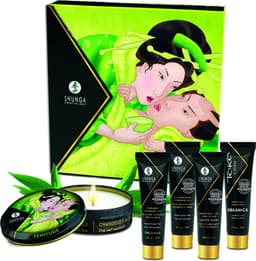 Shunga Geisha Organica Geschenkset Exotische Groene Thee - Groen — thumbnail 4
