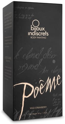 Bijoux Indiscrets Poeme Bodypaint Wilde Aardbei - 50 ml — thumbnail 6