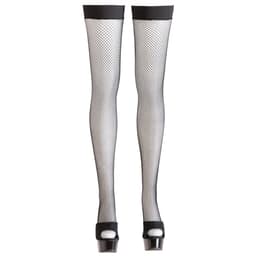 Cottelli Collection – Visnet Kousen met Sexy en Luxe Uitstraling voor Stout Plezier – Maat L - Zwart — thumbnail 5