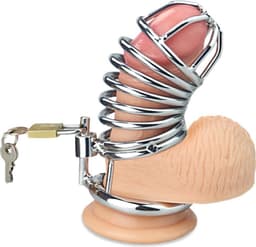 Jailed Metal Chastity Cage — thumbnail 3