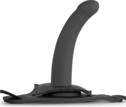 EasyToys - Pegging Starter Set - Siliconen Strap On - Glad - Dildo's - Sex Toys voor Vrouwen en Mannen - Dildo Mannen Anaal - Zwart — thumbnail 6