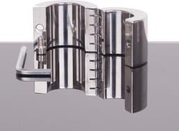 Ballstretcher RVS met groeven scharnierend 42 mm hoog  Ø 35 mm — thumbnail 3