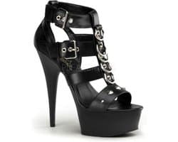 Delight-658 black matt - (EU 45 = US 14) - Pleaser