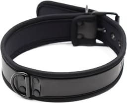 Banoch - Lindo Collar Negro Neoprene - halsband zwart neopreen - puppy play — thumbnail 10