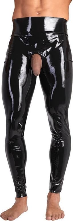 Mannen Latex Leggings L — thumbnail 4