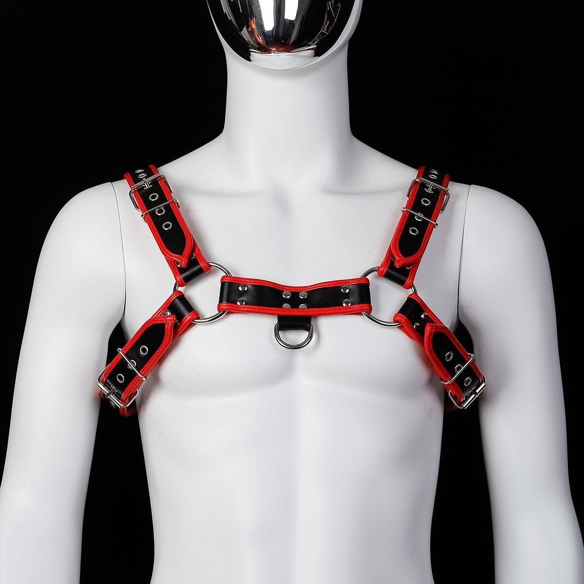 Banoch | Chest harness Raidy - kunstleer harnas voor man — afbeelding 1