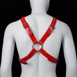 Banoch | Chest harness Radin - imitatie leren harnas voor man — thumbnail 5
