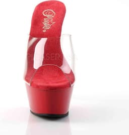 Pleaser - KISS201 Muiltjes - Paaldans schoenen - 35 Shoes - Rood — thumbnail 2