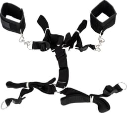 Pipedream Fetish Fantasy Bondage - Boeien Bed Bindings Restaint Kit zwart — thumbnail 14