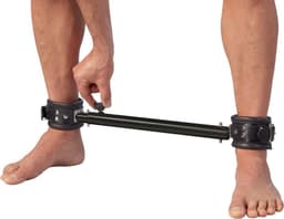 ZADO – Metalen Spreid Stang Spreader Uitschuifbaar voor Open en Gewillige Houding - Zwart — thumbnail 5