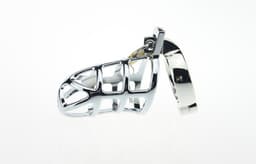 Chastity Cage - kuisheidskooi - voor mannen - stainless steel - Prolink Novelties® nr. 2 — thumbnail 6