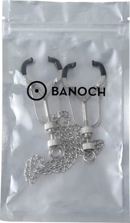 Banoch - Pinces de Q. Argent - bauhaus - Verstelbaar - Ketting — thumbnail 5