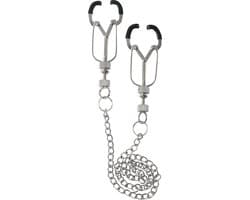 Banoch - Pinces de Q. Argent - bauhaus - Verstelbaar - Ketting