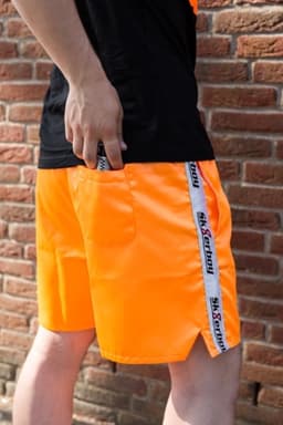 Sk8erboy sportshorts - Neon oranje - Large — thumbnail 2