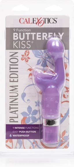 CalExotics - 9-Function Butterfly Kiss - Platinum Edition - Purple — thumbnail 2