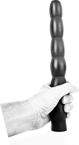 All Black Extra lange zwarte dildo 31.5 cm — thumbnail 8