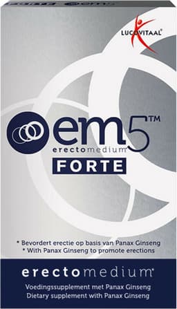 Lucovitaal EM5 Erectomedium Forte - 6 capsules - Voedingssupplementen — thumbnail 12