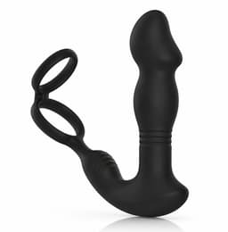 NØXA Rebel - Prostaat Stimulator met Cockring - Bestuurbaar met App - Afstandbediening - Anale Speeltjes voor Mannen - Anaal Vibrator - Sex Toys voor Mannen & Koppels - 3 in 1 - Zwart — thumbnail 2
