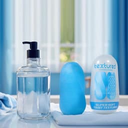DOWO® - Hand Tool Masturbator - Pocket Pussy - Masturbator voor Man - Masturbator voor Man - Stroker - Masturbator - Sex Toys voor Mannen - Siliconen - Blauw — thumbnail 5