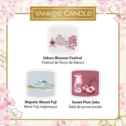 Cadeau Geschenkset met 3 Geurende Votiefkaarsen | Sakura Blossom Festival Collectie — thumbnail 3