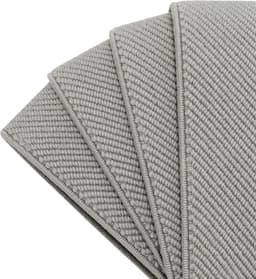 – C67354 – riemband/plat geweven elastiek 2 m voor bretels – breedte 25 mm – grijze kleur – broeken, kleding, korte artikelen, naaien, knutselen, kledingstof — thumbnail 3