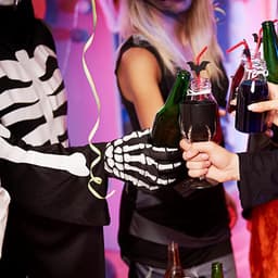 Handschoenen gewrichten klauw botten festivals handschoenen cosplay kostuums accessoires voor vrouwen en mannen, Zwart, One size — thumbnail 2