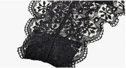 String - Lingerie - Kant - Slipje - Kanten string - Sexy lingerie - Lace - Ondergoed - Zwart - One size - Jonyx — thumbnail 2