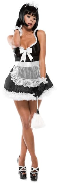 Domesticated Delight Sexy French Maid Costume — thumbnail 5