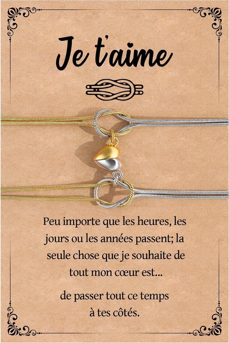 YELUWA Couples Bracelets, Gifts for Couples FR2 - ShopVlot — afbeelding 1