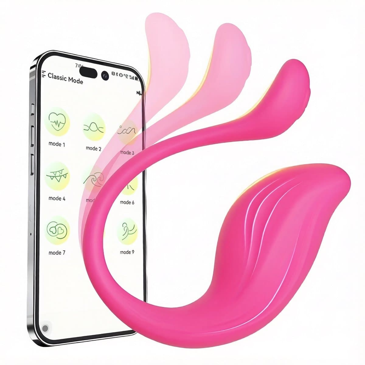 Lzwintrading - Vibrators voor Vrouwen met App Control - Sex Toys voor Vrouwen Koppels - G Spot Bullet Vibrator met 9 Vibratie Standen- Clitoris Stimulator - Panty Vibrator - Draagbare Panty Vibrator — afbeelding 1