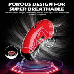 DOWO® - Vibrerende Kuisheidskooi - Peniskooi - 10 Vibratiestanden - Kuisheidskooi voor Mannen - Chastity cage - ABS - 5 Maten - Met App & Afstandsbediening — thumbnail 3