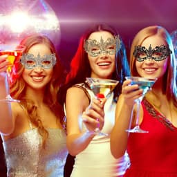 Elegante Venetiaanse Maskers voor Vrouwen - 3 Stuks voor Halloween en Feestjes, Perfecte Kostuumaccessoires voor Avond en Prom — thumbnail 5