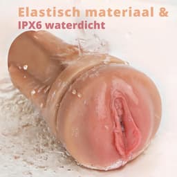 QUOVO® Sex Toys Voor Mannen Zelf Aftrekken - Mastrubator voor Man Elektrisch - Pocket Pussy - Mastrubators - Sex Toys Voor Mannen Prostaat – Inclusief Cock Ring – Discreet verpakt — thumbnail 3